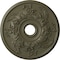 Ekena Millwork Acanthus Twist Medallion (Canopies up to 8 3/8"), 23 5/8"OD x 4 5/8"ID x 1 7/8"P, Painted Turtle CM23ACPTF - alternate 1